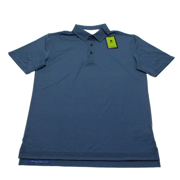 Robert Graham NWT Hyde Short Sleeve Polo Shirt Size S Classic Fit in Blue